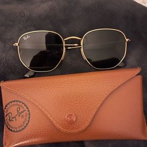 RAY- BAN HEXAGONAL FLAT LENSES
